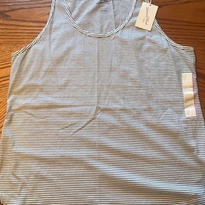 Universal Thread blue striped tank top